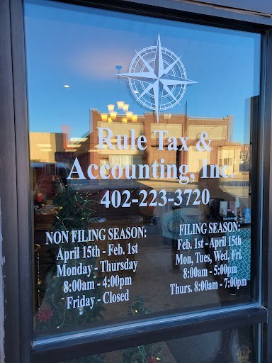 Tax preparation service Beatrice – Rule Tax & Accounting Inc.