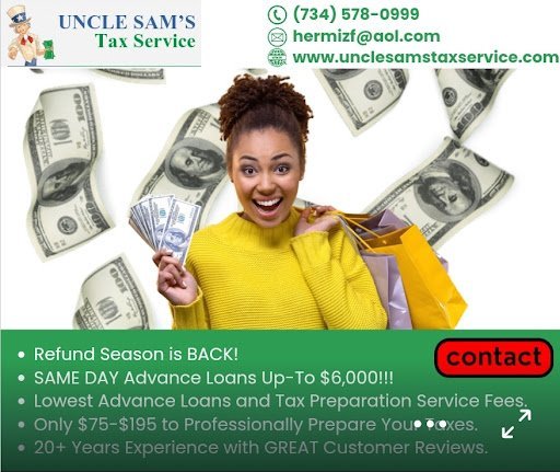 Tax preparation service Detroit – Uncle Sam’s Tax Service