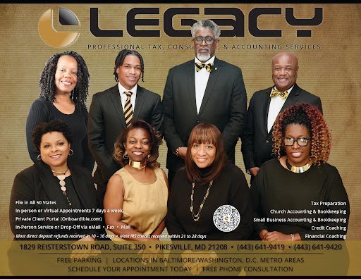 Tax preparation Pikesville – Legacy Tax Services