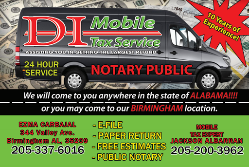 Tax preparation Birmingham – DI Tax Service