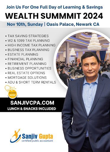 Chartered accountant Fremont – Sanjiv Gupta CPA