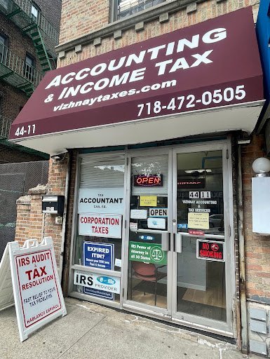 Tax preparation service Woodside – Vizhnay Accounting & Tax Services