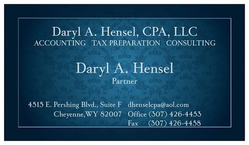 Accountant Cheyenne – Daryl A. Hensel CPA LLC