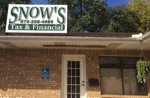 Tax preparation service Paragould – Snow’s Tax & Financial Service