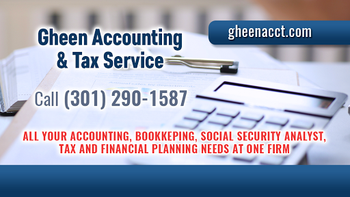 Bookkeeping Service Charlotte Hall – Gheen Accounting & Tax Service