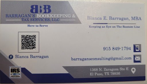 Bookkeeping Service El Paso – Barragans Consulting Bookkeeping & Tax Services  LLC
