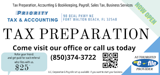 Bookkeeping Service Fort Walton Beach – Priority Tax & Business Services