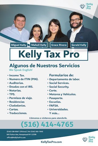 Bookkeeping Service Hempstead – Kelly Tax Pro