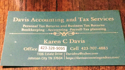 Bookkeeping Service Johnson City – Davis Tax Services