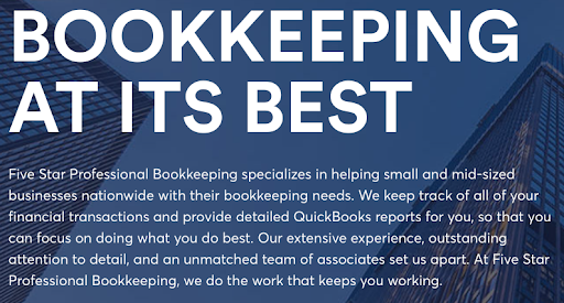 Bookkeeping Service Las Vegas – Five Star Professional Bookkeeping