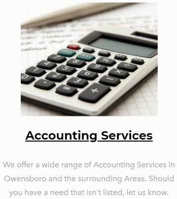 Bookkeeping Service Owensboro – Owensboro Accounting Services