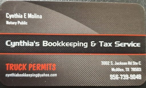 Bookkeeping Service Pharr – Cynthia’s Bookeeping & Tax Service