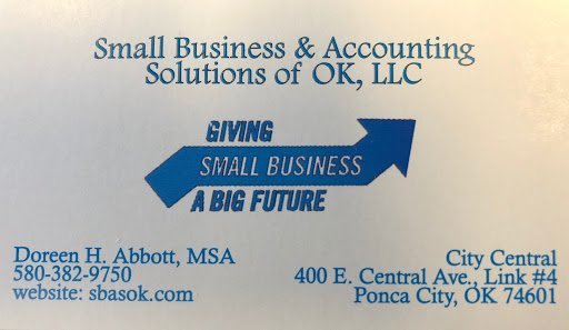 Bookkeeping Service Ponca City – Small Business and Accounting Solutions of Oklahoma  LLC