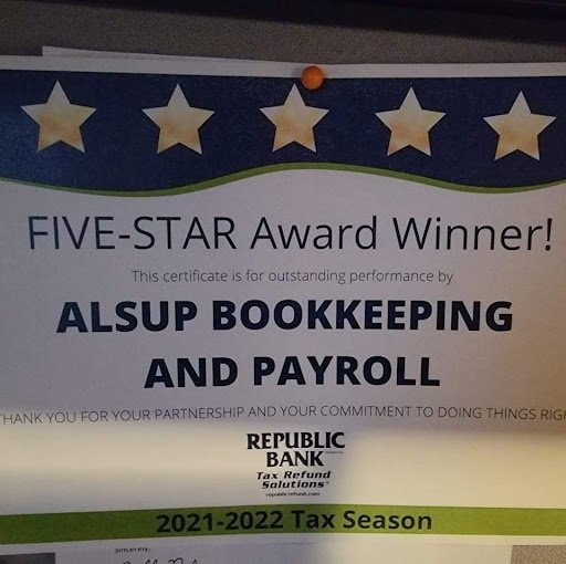 Bookkeeping Service Rockwell – Alsup Bookkeeping & Tax Preparation