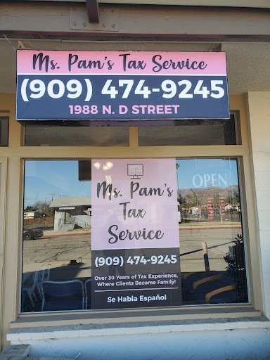 Bookkeeping Service San Bernardino – Ms Pam’s Tax Service