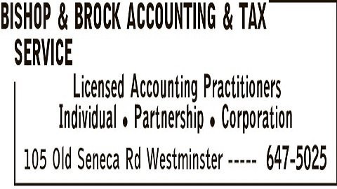 Bookkeeping Service Seneca – Brock’s Accounting & Tax Service