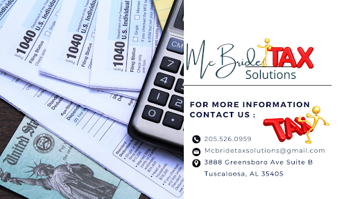 Bookkeeping Service Tuscaloosa – McBride Tax Solutions