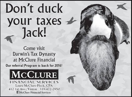 Bookkeeping Service Vinton – McClure Financial Services