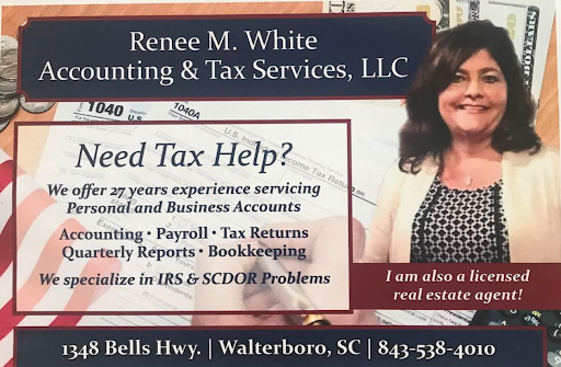 Bookkeeping Service Walterboro – Renee M White Accounting & Tax Service LLC