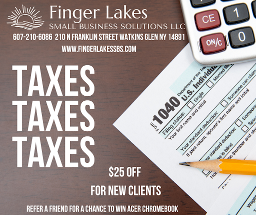 Bookkeeping Service Watkins Glen – Finger Lakes Small Business Solutions