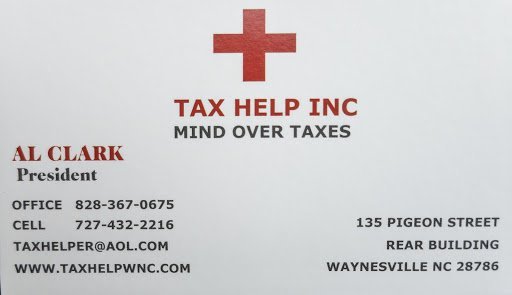 Bookkeeping Service Waynesville – Tax Help Inc – Accounting WNC